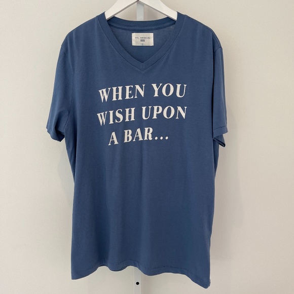 SOL ANGELES BLUE WISH UPON A BAR TEE SHIRT XL NWTS! - Picture 5 of 15